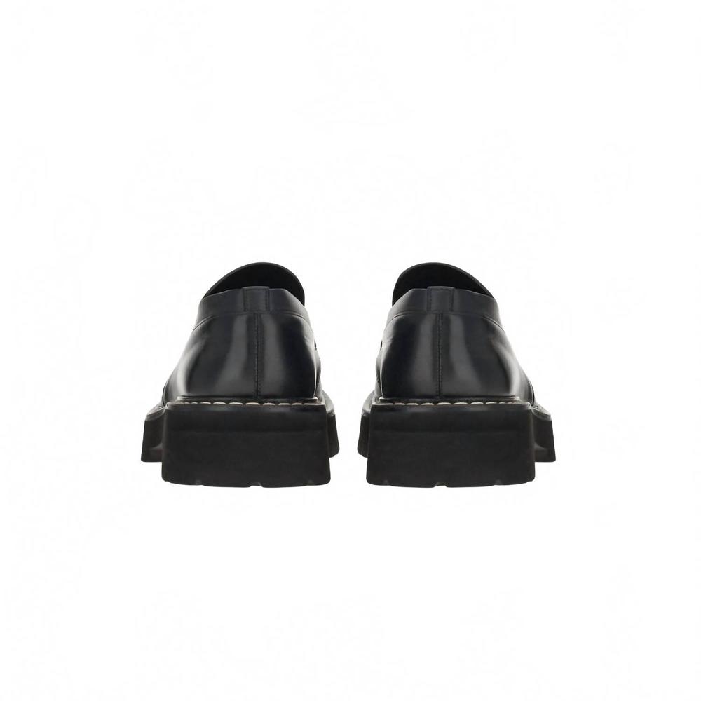 NEW SALVATORE FERRAGAMO men's naval gancini ornament moccasin in black - Picture 3 of 5